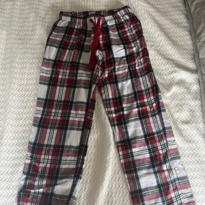 plaid pajama pants